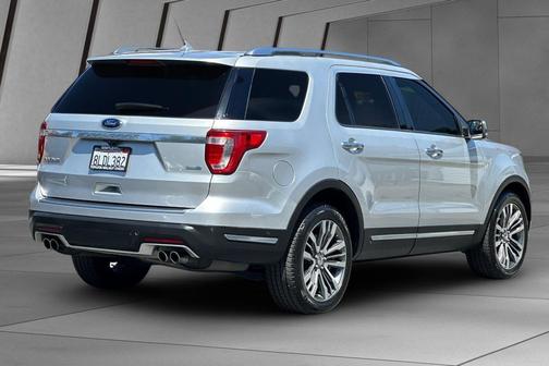 Ingot Silver Metallic 2019 Ford Explorer Platinum