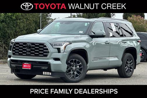 Lunar Rock 2026 Toyota Sequoia Platinum