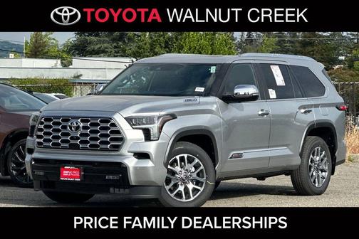 Celestial Silver Metallic 2026 Toyota Sequoia 1794 Edition