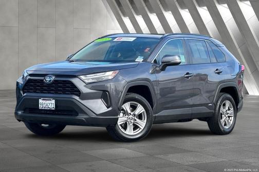 Magnetic Gray Metallic 2022 Toyota RAV4 Hybrid XLE