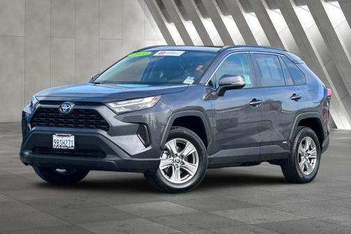 Magnetic Gray Metallic 2022 Toyota RAV4 Hybrid XLE