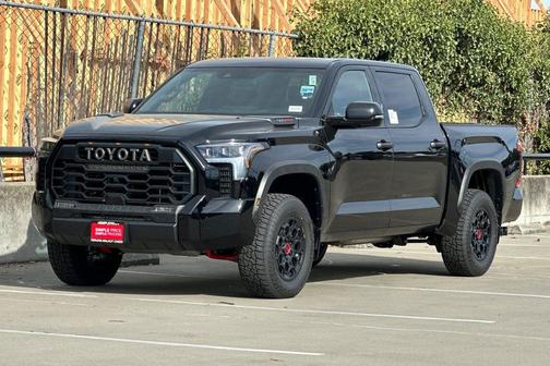 Midnight Black Metallic 2026 Toyota Tundra Hybrid TRD Pro
