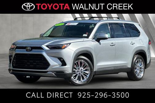 Celestial Silver Metallic 2024 Toyota Grand Highlander Platinum