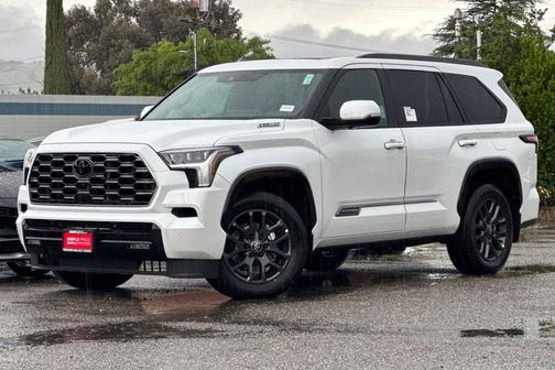 Wind Chill Pearl 2026 Toyota Sequoia Platinum