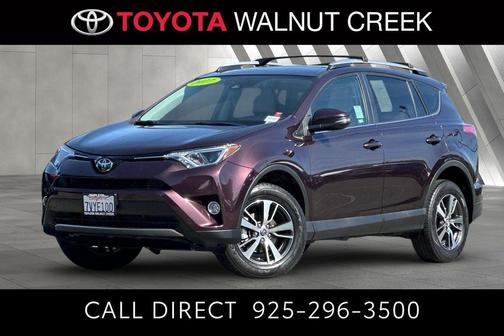 Black Currant Metallic 2017 Toyota RAV4 XLE