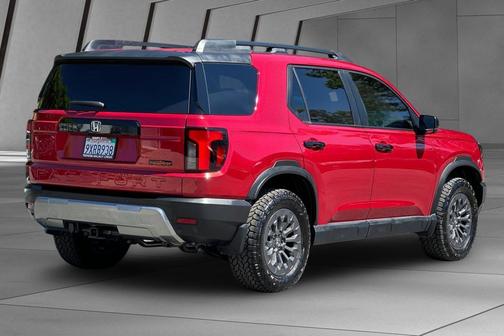 Radiant Red Metallic II 2026 Honda Passport AWD TrailSport