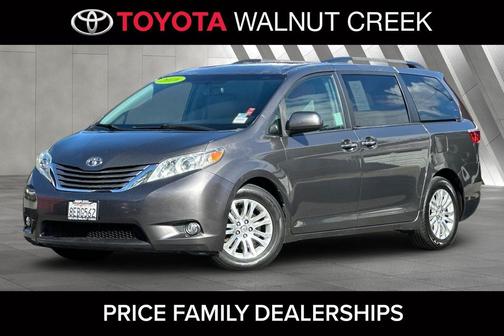 Predawn Gray Mica 2016 Toyota Sienna XLE