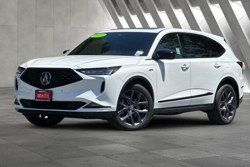 Platinum White Pearl 2023 Acura MDX A-SPEC
