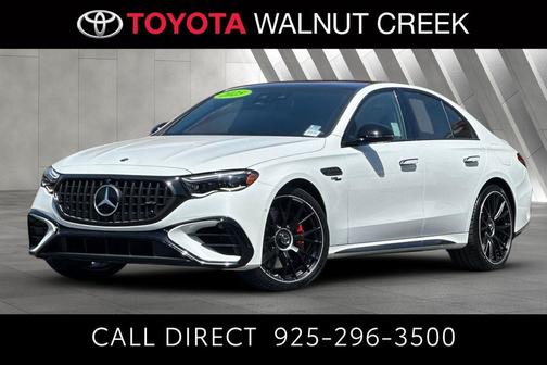 Polar White 2025 Mercedes-Benz AMG E 53 E 4MATIC+