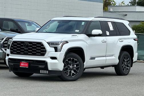 Wind Chill Pearl 2026 Toyota Sequoia Platinum