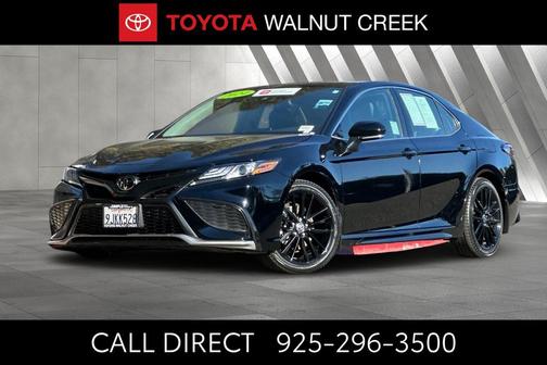 Midnight Black Metallic 2024 Toyota Camry XSE