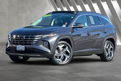 Portofino Gray 2022 Hyundai TUCSON Limited