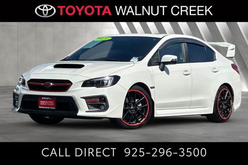 Crystal White Pearl 2020 Subaru WRX Limited