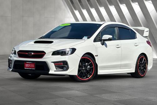 Crystal White Pearl 2020 Subaru WRX Limited