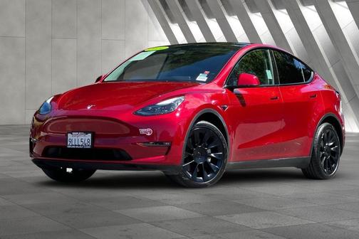 Ultra Red 2024 Tesla Model Y Long Range Dual Motor All-Wheel Drive