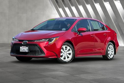 Ruby Flare Pearl 2022 Toyota Corolla LE