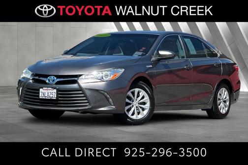 Predawn Gray Mica 2016 Toyota Camry Hybrid SE