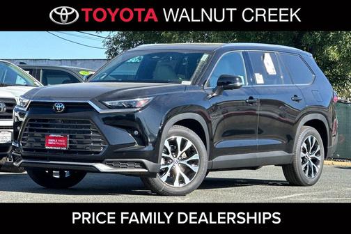 Midnight Black Metallic 2026 Toyota Grand Highlander Hybrid Limited MAX