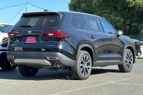 Midnight Black Metallic 2026 Toyota Grand Highlander Hybrid Limited MAX