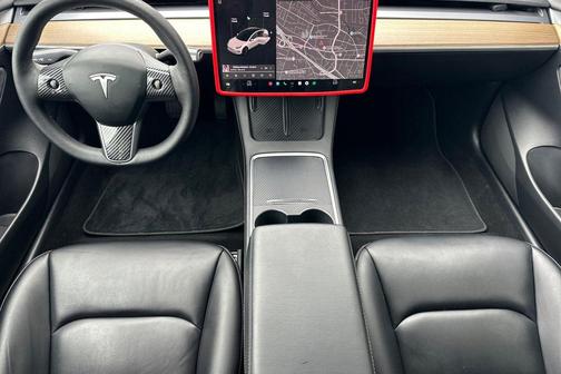 Pearl White Multi-Coat 2021 Tesla Model 3 Standard Range Plus