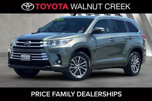 Alumina Jade Metallic 2019 Toyota Highlander XLE