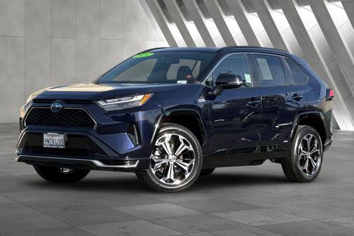 Blueprint/Midnight Black Metallic 2024 Toyota RAV4 Prime XSE