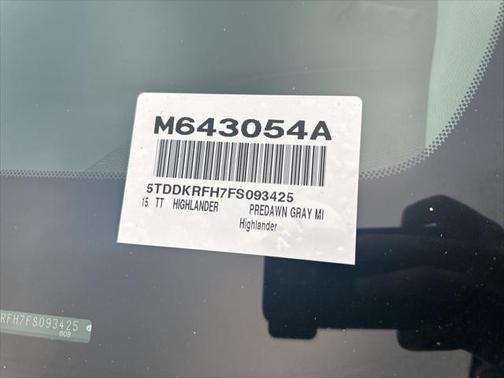 2015 Toyota Highlander Limited