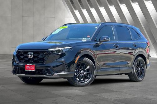 Crystal Black Pearl 2026 Honda CR-V Hybrid Sport-L FWD