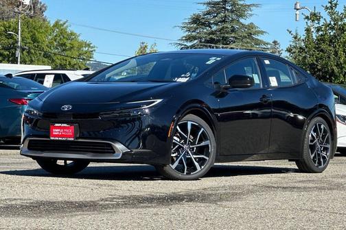 Midnight Black Metallic 2026 Toyota Prius Plug-In Hybrid XSE Premium
