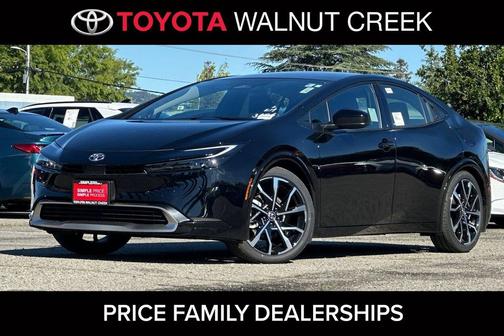 Midnight Black Metallic 2026 Toyota Prius Plug-In Hybrid XSE Premium