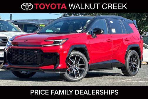 Red 2026 Toyota RAV4 Plug-In Hybrid SE