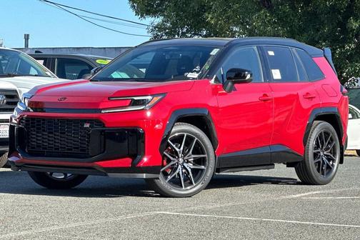 Red 2026 Toyota RAV4 Plug-In Hybrid SE