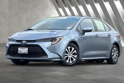 Classic Silver Metallic 2021 Toyota Corolla Hybrid LE