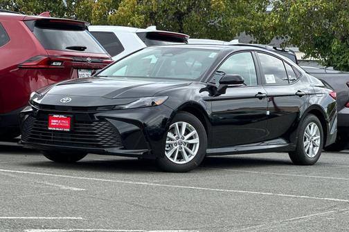 Midnight Black Metallic 2026 Toyota Camry LE