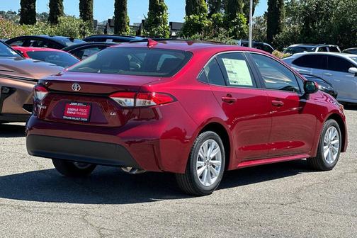 Ruby Flare Pearl 2026 Toyota Corolla LE