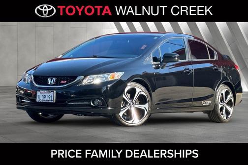 Crystal Black Pearl 2015 Honda Civic Si