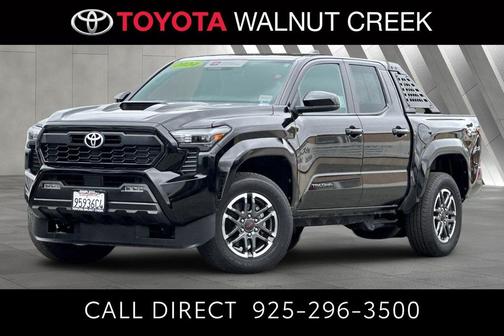 Black 2024 Toyota Tacoma TRD Sport