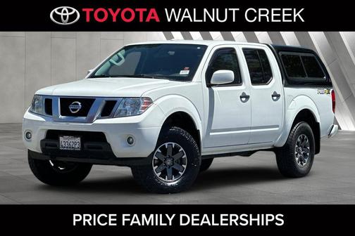 Glacier White 2018 Nissan Frontier PRO-4X