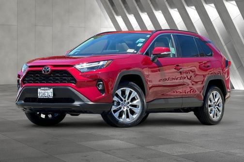 Ruby Flare Pearl 2025 Toyota RAV4 XLE Premium