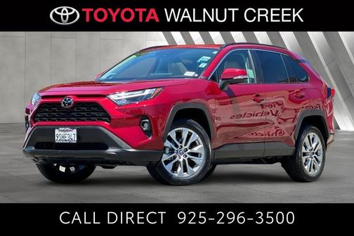 Ruby Flare Pearl 2025 Toyota RAV4 XLE Premium