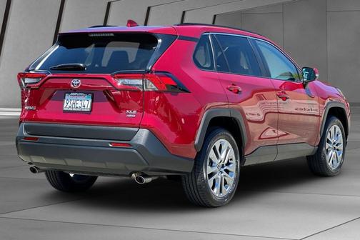 Ruby Flare Pearl 2025 Toyota RAV4 XLE Premium