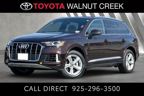 Barrel Brown Metallic 2021 Audi Q7 55 Premium