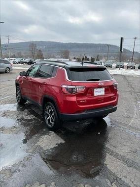 Red 2026 Jeep Compass Limited