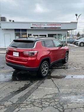 Red 2026 Jeep Compass Limited