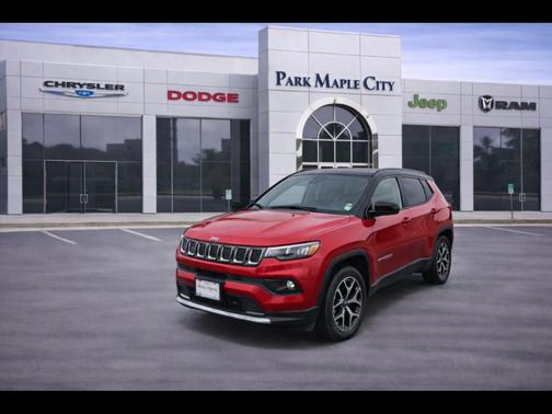 Red 2026 Jeep Compass Limited