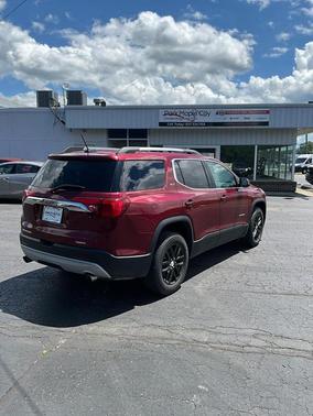 Red 2018 GMC Acadia SLT-1