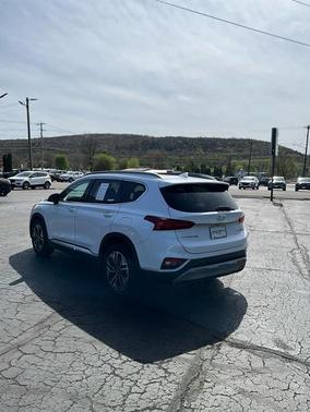 Quartz White 2019 Hyundai SANTA FE 2.0T Ultimate
