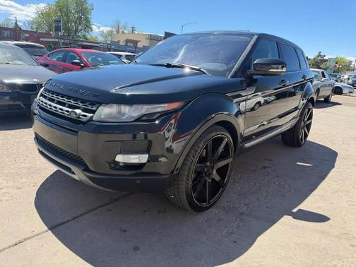 Black 2013 Land Rover Range Rover Evoque Pure Plus