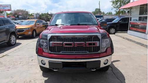 Red 2013 Ford F-150 XLT