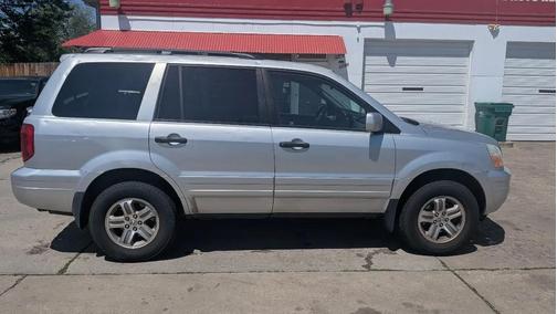 Billet Silver Met 2005 Honda Pilot EX